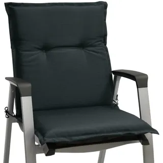 Beautissu Niederlehner Auflage 100 x 50 x 6 cm grau 1-tlg.
