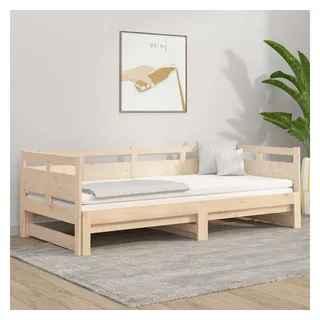 vidaXL Tagesbett 80 x 200 cm Braun
