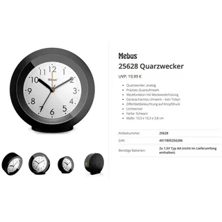 MEBUS 25628 schwarz