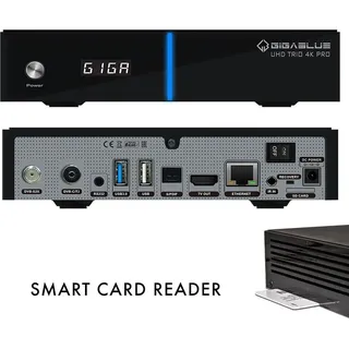GiGaBlue UHD Trio 4K PRO - Combo Tuner, W-LAN 1200Mbps