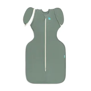 Love to Dream Baby Schlafsack Swaddle Up Dunkeloliv 1,0 TOG 74/80