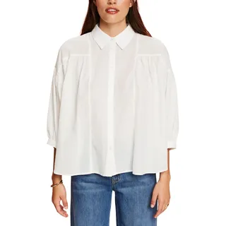 ESPRIT Oversize-Bluse, 100 % Baumwolle S