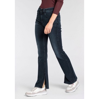 Levi's® Bootcut-Jeans 725 High-Rise Bootcut mit Schlitz blau