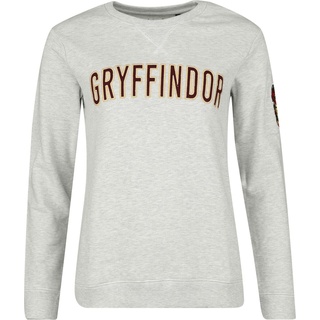 Harry Potter Sweatshirt - Gryffindor - S bis XXL - für Damen - Größe XXL - grau  - Lizenzierter Fanartikel - XXL