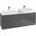 Waschtischunterschrank F18200HG 160x60 3cm Abdeckplatte Black matt Midnight Blue Matt Lacquer