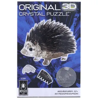 BePuzzled   Hedgehog Original 3D Crystal Puzzle, Ages 12 and Up (US IMPORT)