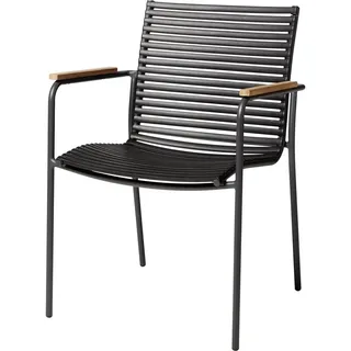 Cinas Gartenstuhl Mood Classic 60 x 56 x 84 cm schwarz 1 St.