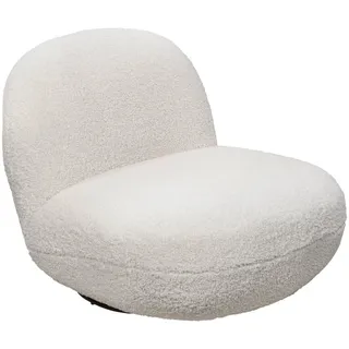 ed exciting design Sessel Chris Polyester 85 x 70 x 99 cm Beige drehbar