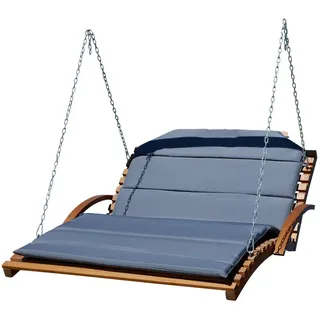 ALEOS. Hängeliege Doppelliege Hollywoodliege Holz MACAO-LOUNGER (ohne Gestell)