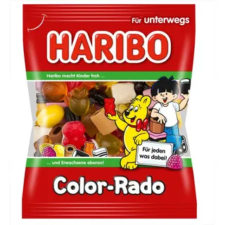 HARIBO Color-Rado, Lakritz, Konfekt, 100g