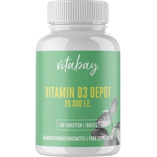 Vitamin D3 Depot 20000 Ie Cholecalciferol 240 ST