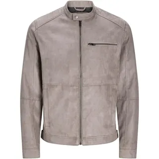 Jack & Jones Kunstlederjacke in Falcon | Gr.: S