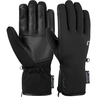 Skihandschuhe REUSCH "TIFFANY R-TEX XT" Gr. 7,5, schwarz Damen Handschuhe Sporthandschuhe mit innovativer Insert-Membran