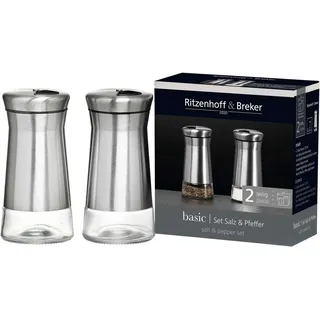 Ritzenhoff & Breker Basic Salz-/Pfefferstreuer 2-teilig Weiß