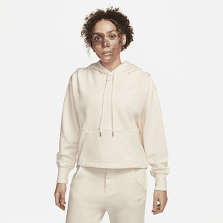 Nike Sportswear Modern Fleece Oversize-French-Terry-Hoodie für Damen - Weiß, L (EU 44-46)