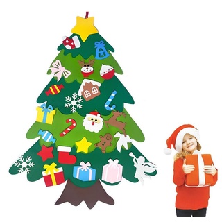 Lubgitsr Künstlicher Weihnachtsbaum Filz Weihnachtsbaum,Weihnachtsgeschenke für Kinder,Abnehmbarer