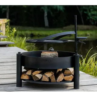 Cook King Feuerschale Montana X Ø 60 cm Schwarz