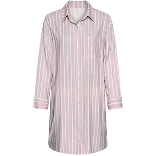 LASCANA Nachthemd Gestreift Rosa 32