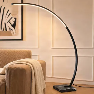 LINDBY Kendra 128 cm 180 cm schwarz