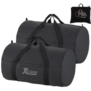 Xcase Falt-Duffle-Taschen 40 l Schwarz