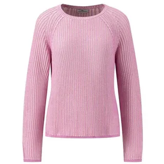 FYNCH-HATTON Strickpullover mit Rundhalsausschnitt rosa XXL (44)