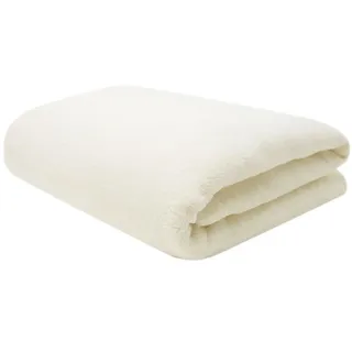 ZOLLNER Kuscheldecke 220 x 240 cm Weiß