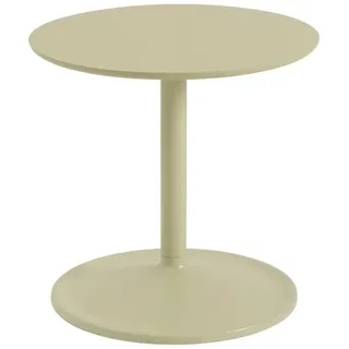 Muuto - Soft Beistelltisch, Ø 41 cm, H 40 cm, beigegrün