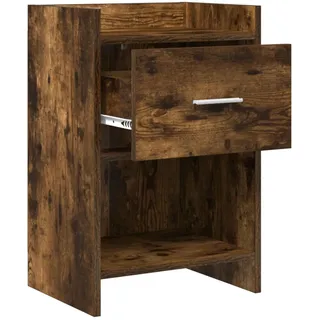 vidaXL Nachtschrank Geräucherte Eiche 40 x 30 x 60 cm Braun