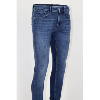 HUGO BOSS JEANS, Mod. Charleston4, Gr. W30/L34, Extra Slim Fit, Medium Blue