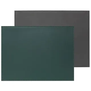 Freeform Platzset, rechteckig, petrol/anthrazit