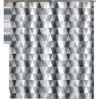 Duschvorhang 200 X 220 Cm (200 X 220 Cm Breit, 220 Cm Hoch), Wasserdichtes Polyestergewebe, Antibakteriell, Schimmelresistent, Waschbar
