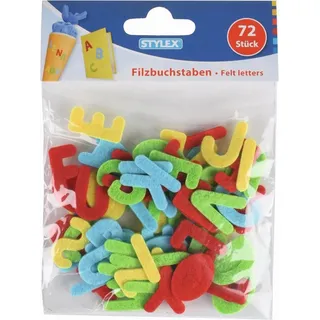 Stylex Filz-Buchstaben 72 Stück