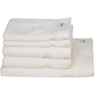 Schöner Wohnen Frottierset SW-Cuddly, Weiß, Textil, 6-teilig, Uni, Oeko-Tex® Standard 100, saugfähig, Aufhängeschlaufe, angenehm weich, hochwertige Qualität, schnelltrocknend, Badtextilien, Handtuch-Sets
