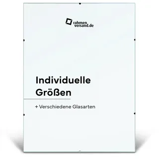 PANORAHMA BILDERRAHMEN Rahmenloser Bilderrahmen 50x60 cm/Glasbilderrahmen zum Aufhängen an der Wand/Bilder Rahmen