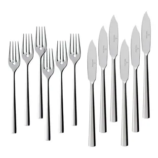 Villeroy & Boch Piemont Fischbesteck 12tlg. - Silber