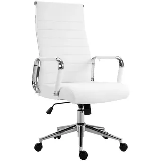 Svita Office Comfort Kunstleder Weiß