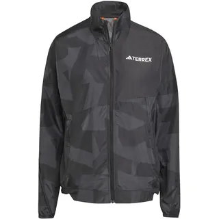 adidas MT Windjacke Damen Schwarz/Grau M