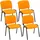 4 St. Stoff orange