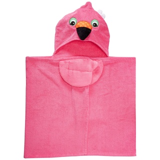 Zoocchini Kinder-Badetuch Motiv Franny der Flamingo Pink