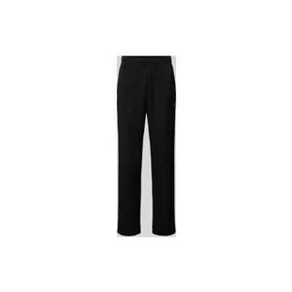 Trackpants mit Label-Patch, Black, L