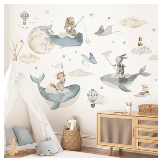Little Deco Wandtattoo Unterwasserwelt DL5074 XL