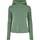 Ladies Polar Fleece Zip Hoody Grün
