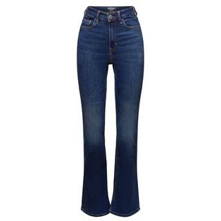 Esprit Straight-Jeans Recycelt: Bootcut-Jeans mit hohem Bund blau 25/30