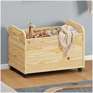 Idimex Spielzeugkiste Benjamin 60 x 43 x 40 cm 1-tlg. beige