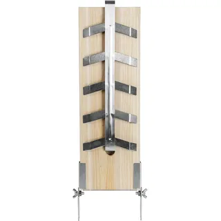 Esschert Design Räucherbrett 56 cm Edelstahl beige
