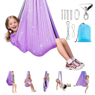Vevor Aerial Yoga Hängematte Rosa