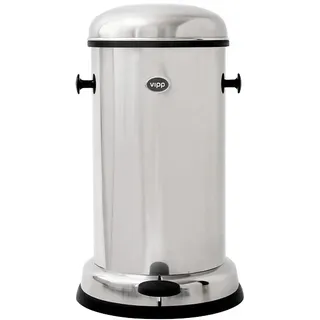 Vipp - 15 Tretmülleimer Stainless Steel - cm - 38.5 cm - 59 cm