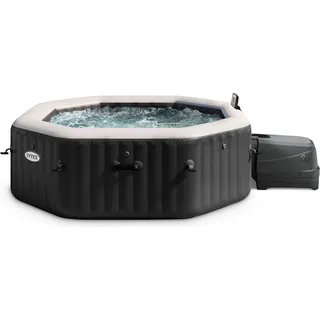 Intex Whirlpool Pure Spa - Jet & Bubble Deluxe - WiFi - Schwarz
