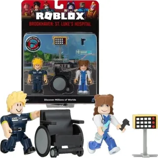 Jazwares Roblox - Game 2-Pack - Roblox Brookhaven: St. Luke's Hospital