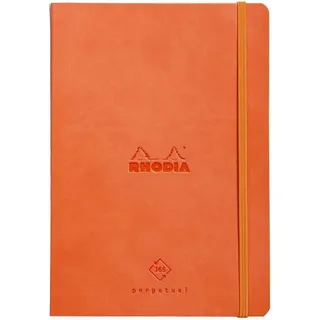 Buchkalender Bullet Journal Perpetual A5 64 Blatt 90g/qm clementine